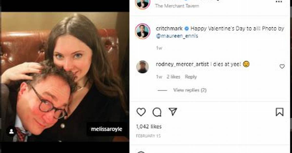 Mark Critch Wife Melissa Royle | Kids and Family