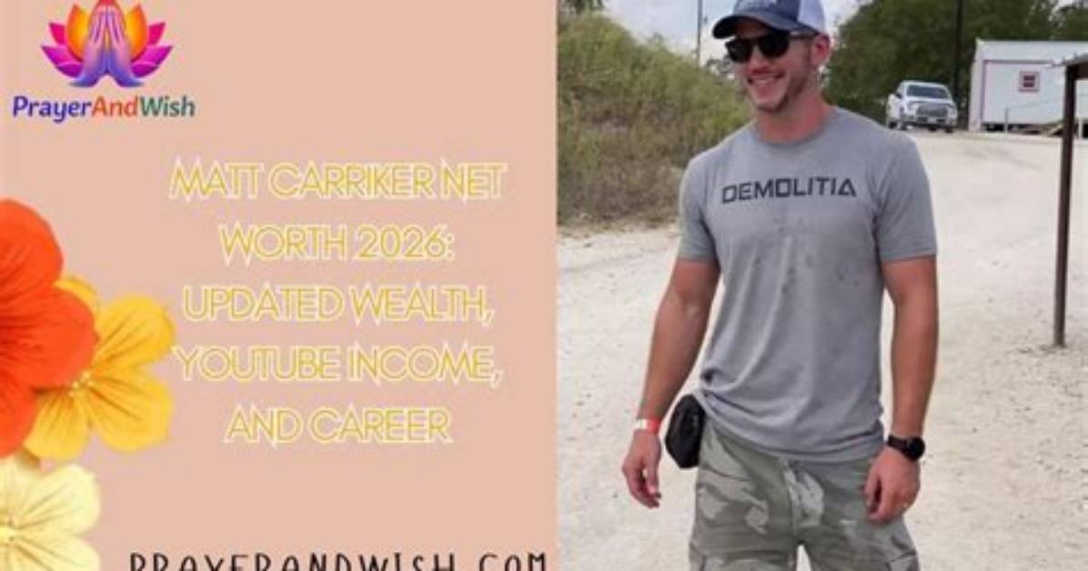 Matt Carriker Net Worth – How Much Is Matt Carriker Worth?