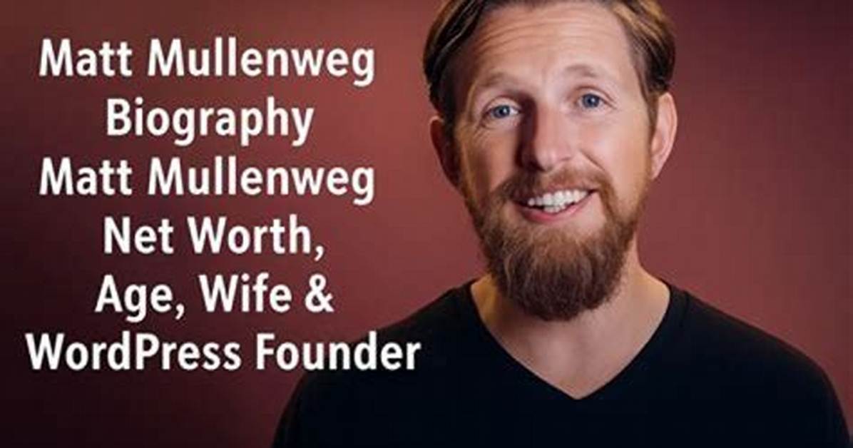 Matt Mullenweg Wordpress, Bio, Wiki, Age, Wife, Automattic, and Net Worth