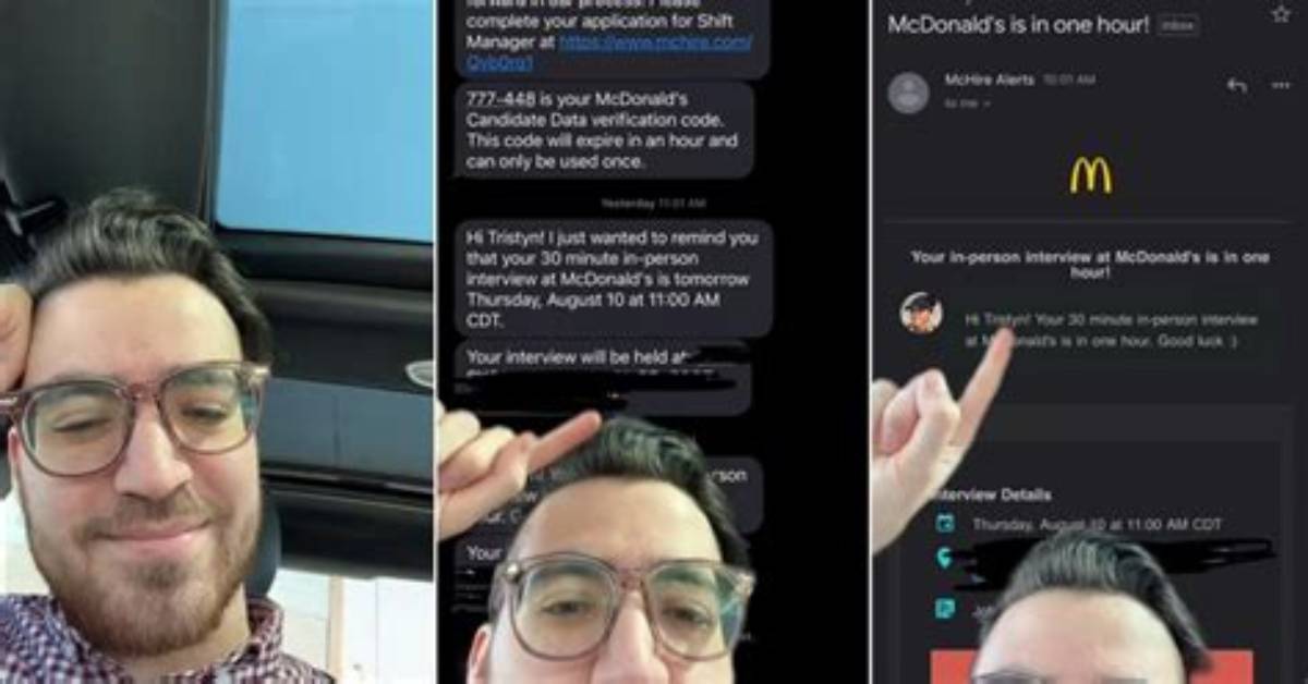 Mcdonald's Applicant Shows up to Interview, Gets Told the Hiring Manager Won't Arrive for 2 Hours