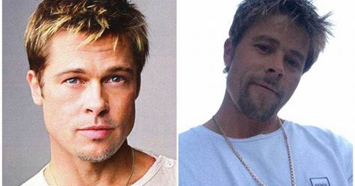 Meet Brad Pitt Doppelganger Who Charges N440K to Grace Event as Hollywood Actor's Lookalike