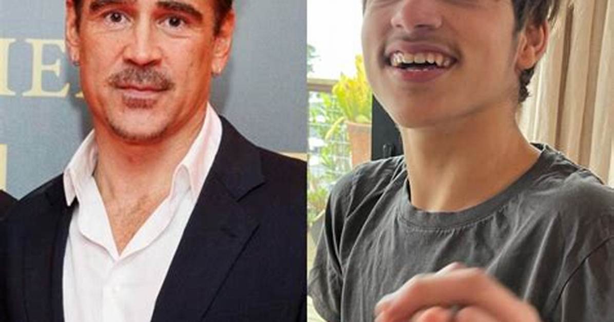 Meet James Padraig Farrell – Photos of Colin Farrell’s Son with Ex Kim Bordenave