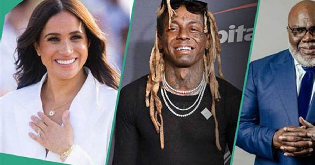 Meghan Markle, Lil Wayne, and 8 Other Renowned Foreign Celebrities with Nigerian Ancestry