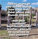 Men Think About the Roman Empire Daily, Viral Tweet Says