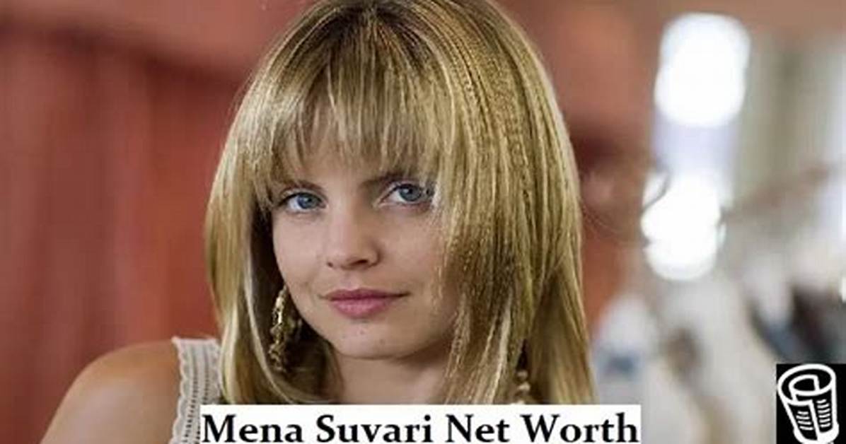 Mena Suvari Net Worth – How Much Is Suvari Worth?
