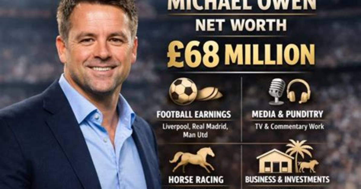 Michael Owen Net Worth – How Much Is Michael Worth?