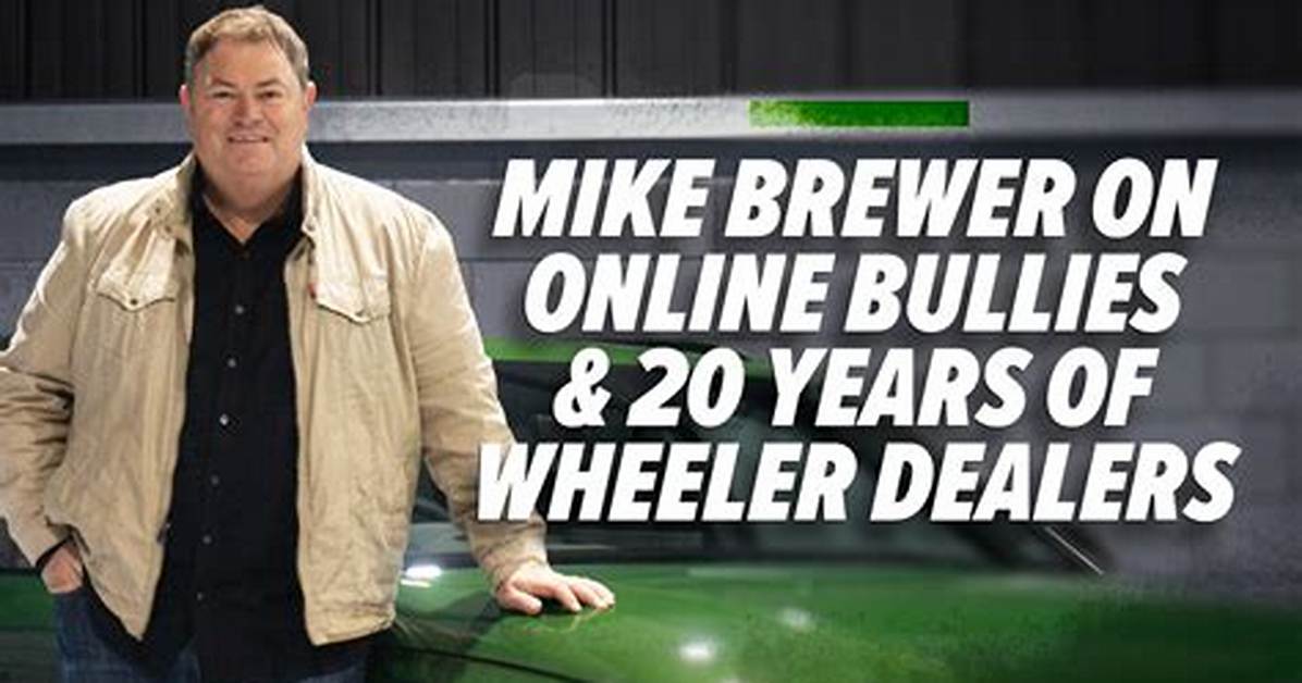 Mike Brewer Wheeler Dealers, Bio, Wiki, Age, Wife, Salary, and Net Worth