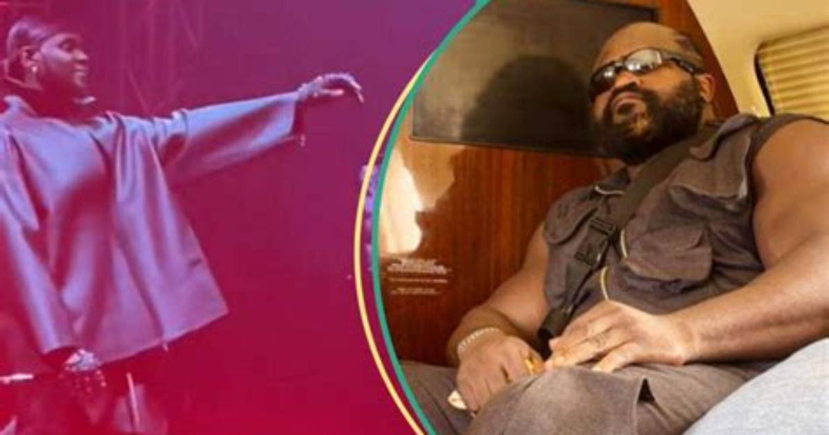 Moment Kizz Daniel Brought His Famous Bouncer Kelvin on Stage at Uk Concert Gets Fans Talking