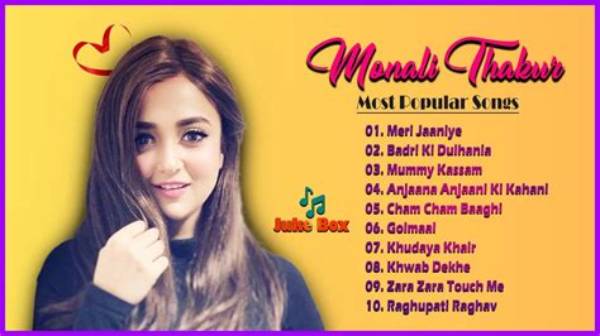 Monali Thakur Famous Songs | Popnable