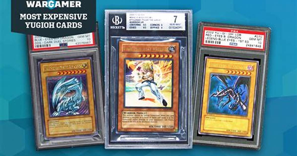 Most Expensive Yugioh Card 2019