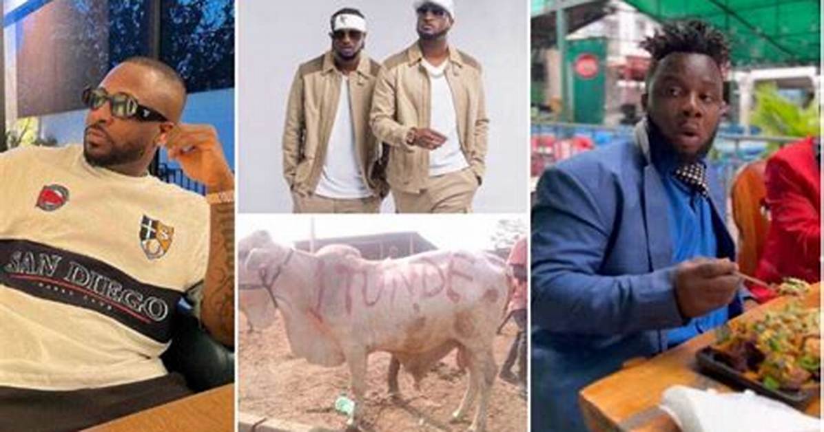 Mufasa Tunde Ednut @37: 6 Nigerian Celebrities That Donated Cows for the Blogger’s Birthday