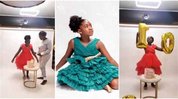 “Mummy’s Very First Fruit”: Mercy Johnson Celebrates 1St Child Purity as She Clocks 10, Fans Gush over Photos