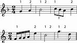 Music with 2/4 Time Signature