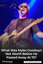 Myles Goodwyn Net Worth