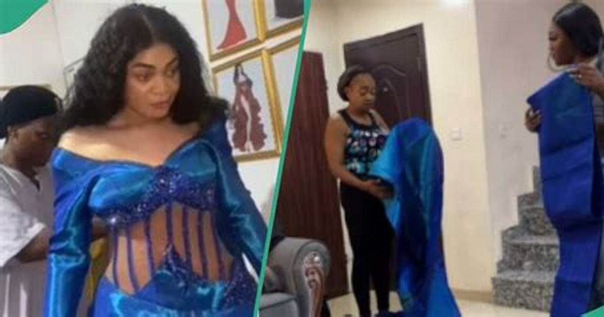 "Naija Tailors Will Test U": Lady Shares Funny Dress She Got a Day to Her Wedding, Video Trends