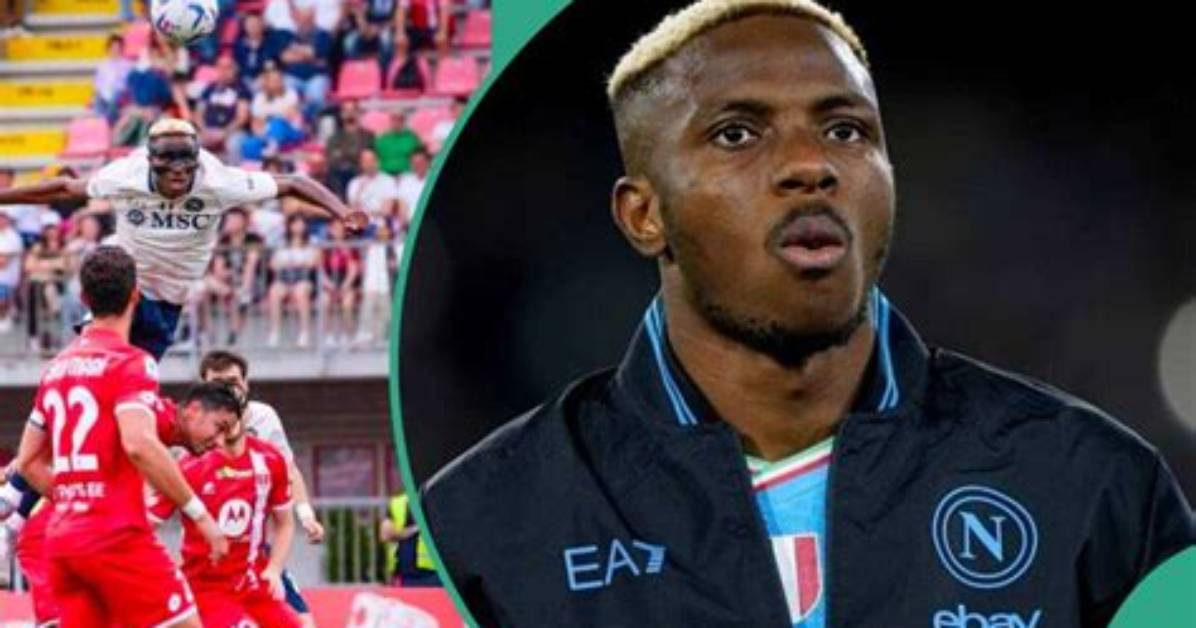 Napoli vs Monza: “You Swallow Aeroplane? ” Osimhen’s Unbelievable Jump in Video Leaves Many Talking