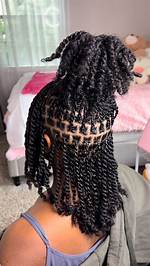 Natural Hair Twist Styles for Long and Short Hair