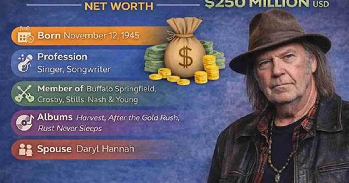 Neil Young Net Worth