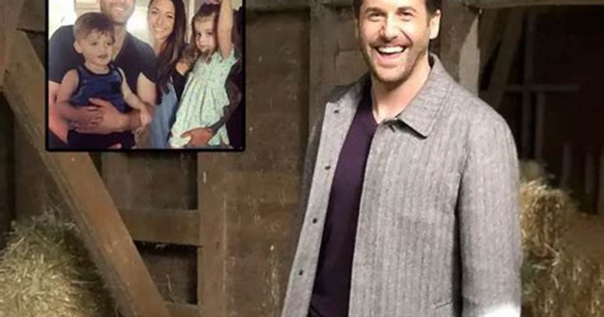 Niall Matter | Children Kate and Betsy Matter with Wife Sara Matter