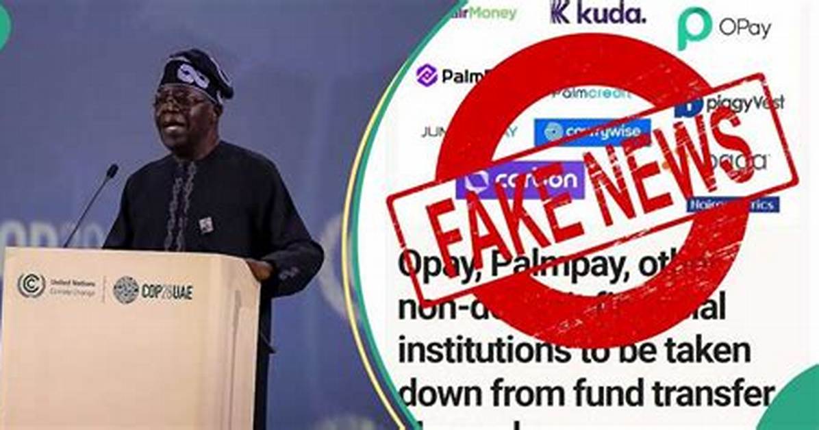 Nibss to Delist Opay, Moniepoint, Kuda, Others? Tinubu's Aide Reveals Fact
