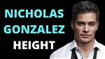 Nicholas Gonzalez Height