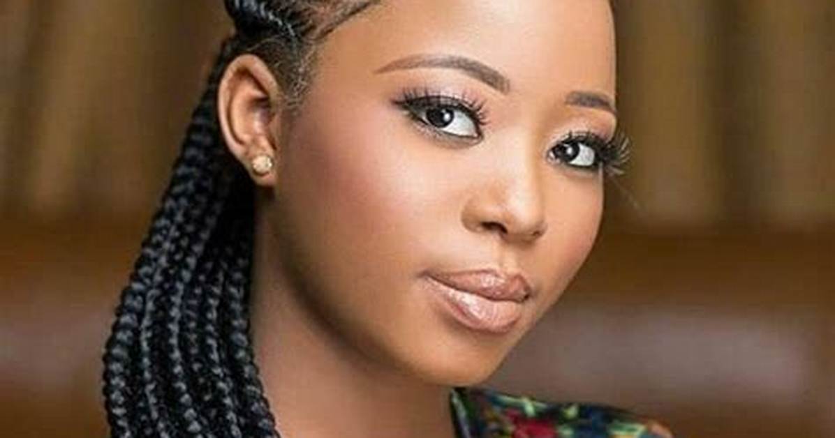 Nigerian Braids for Round Face