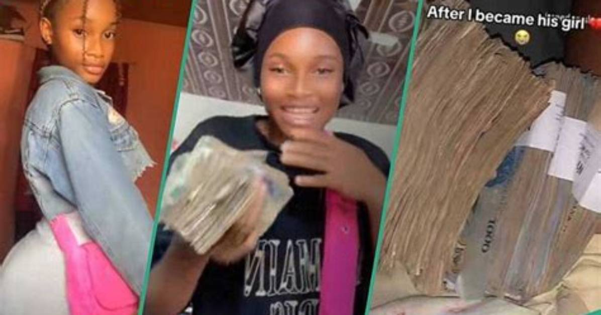 Nigerian Girl 'Swims in Money' After Accepting to Be with Her 'Papito', Video Goes Viral
