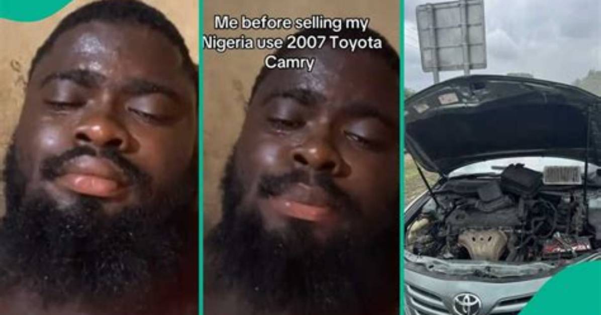 Nigerian Man Repaints His Toyota Camry and Makes It Look Like Expensive Maybach, Photos Go Viral