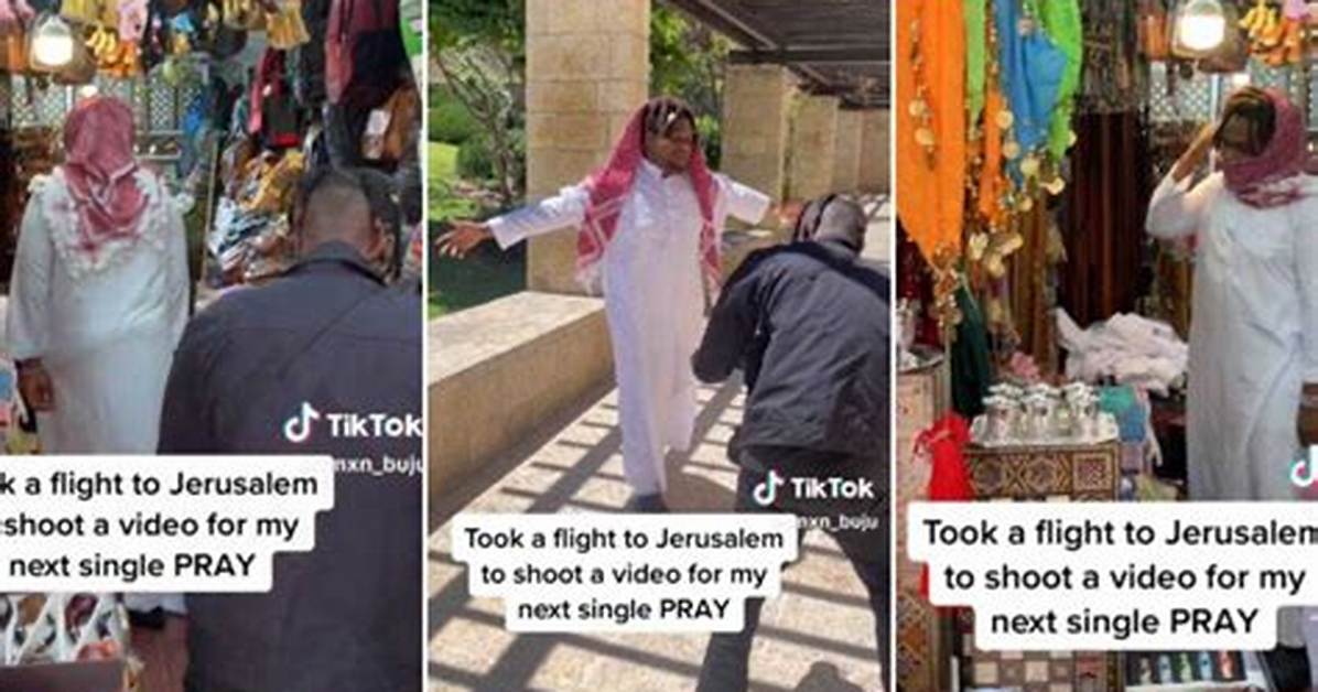 “No Be Small Thing”: Singer Buju Bnxn Flies to Jerusalem to Shoot Music Video, Fans React as Snippet Trends