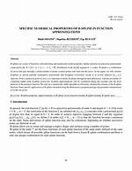 Numerical Properties of 256