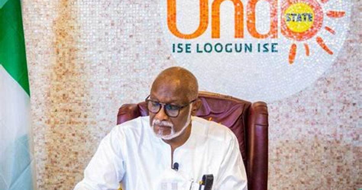 Ondo Crisis: Facts Emerge over Alleged Forgery of Gov Akeredolu’s Signature to Loot State