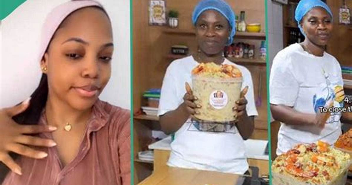 "One Bowl of Food Is N32K, My Clients Are Rich": Chef Who Cooks for Hubby Turns It to Big Business