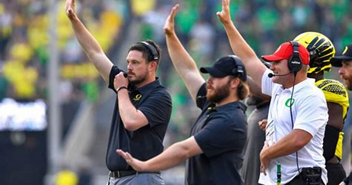 Oregon Ducks 2023 Coaching Staff