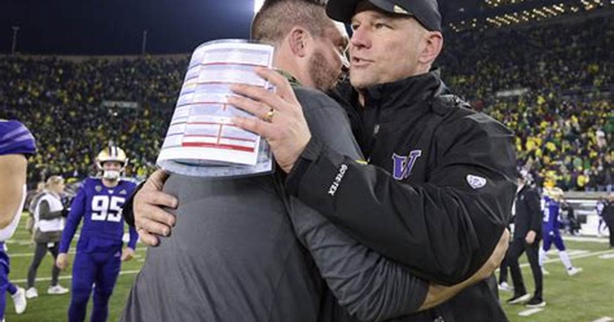 Oregon Vs. Washington: Previous Ap Top 10 Meetings Featuring Pac-12 Teams