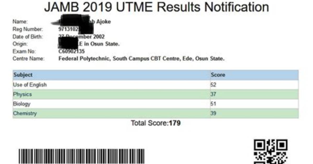 Original Result: Jamb Responds as Utme Candidate Says Slip Will Be Needed for Admission Screening