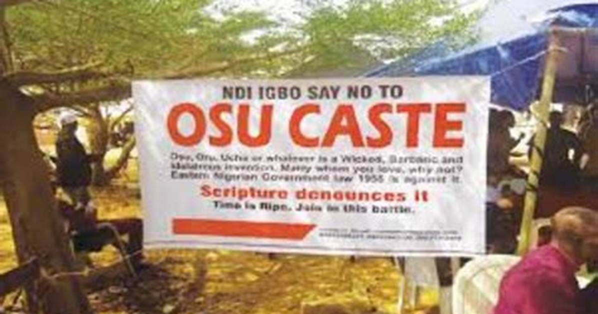 Osu Caste System, Igbo Tradition Yet to Be Discarded