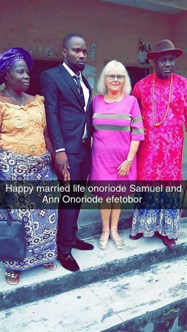 Oyinbo Woman Married to African Man Says She'll Not Be Jealous When Husband Gets Second Wife