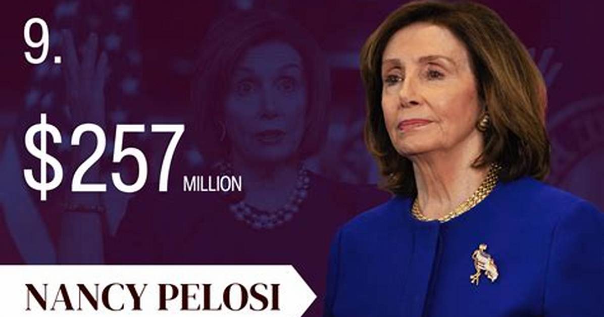 Pelosi Net Worth – How Much Is Pelosi Worth?