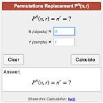 Permutations with Replacement Calculator