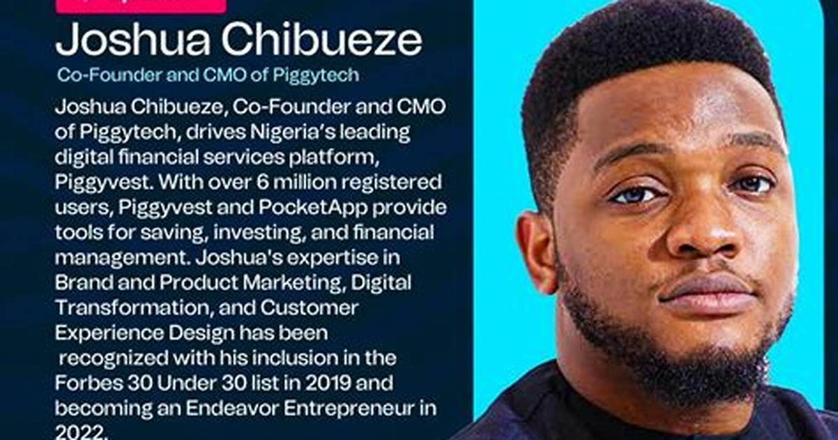 Piggyvest Co-Founder, Joshua Chibueze, Offers Small Business Tips to Operate Successfully