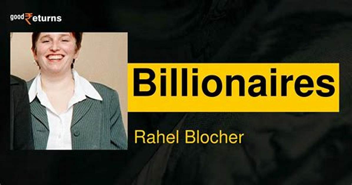 Rahel Blocher Net Worth