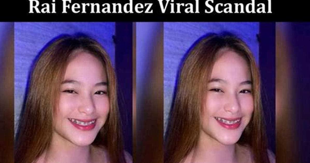 Rai Fernandez Scandal: Viral Video on Twitter