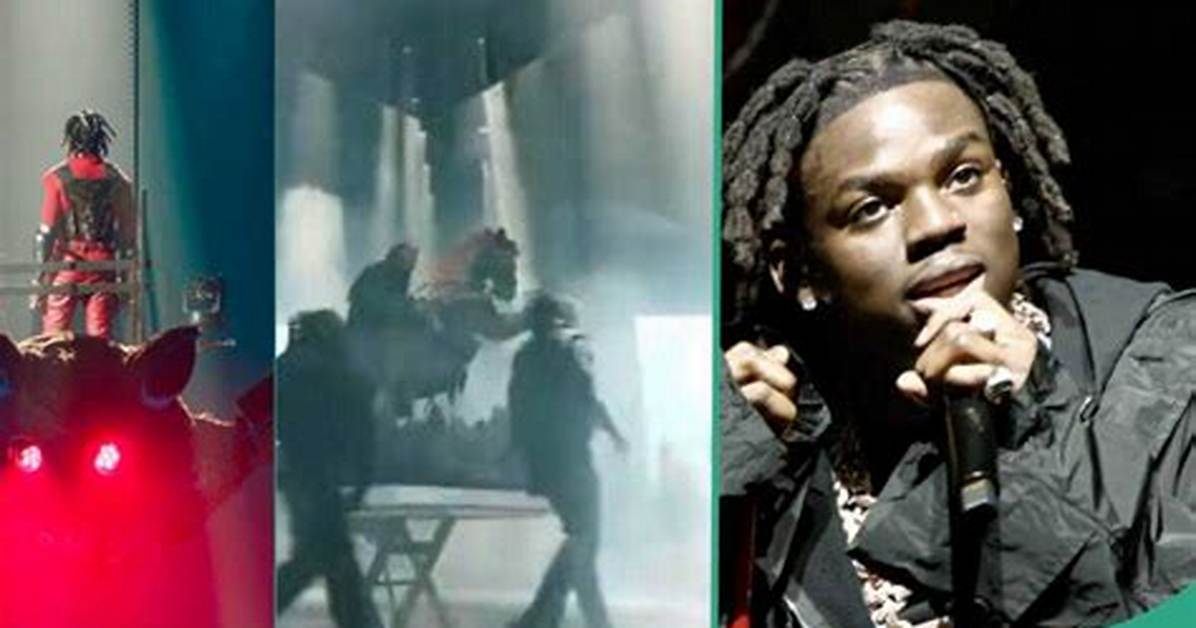 Rema’s O2 Arena Show: Videos of Traumatised Concertgoers’ Reactions to Bizarre Imagery Trend