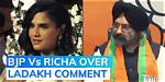 Richa Chadha News: Controversy with a Reaction