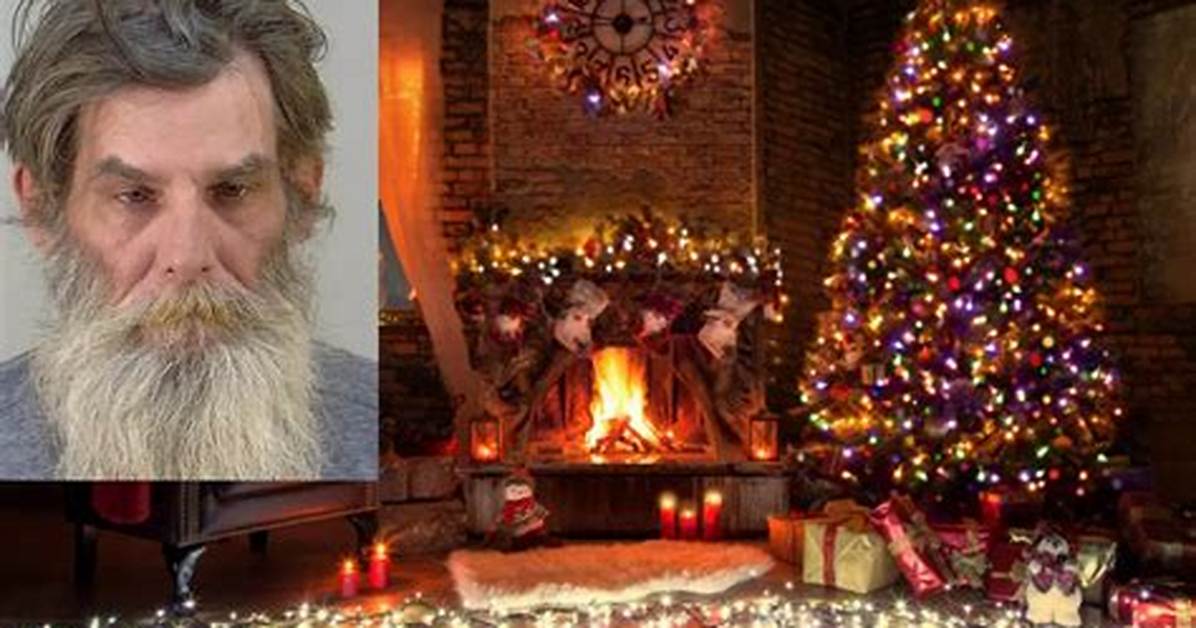 Richard Atchison Arrested as He Throws Christmas Tree