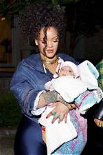 Rihanna Shares Cute Photos of Herself & Newborn Niece