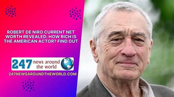 Robert De Niro Net Worth 2024