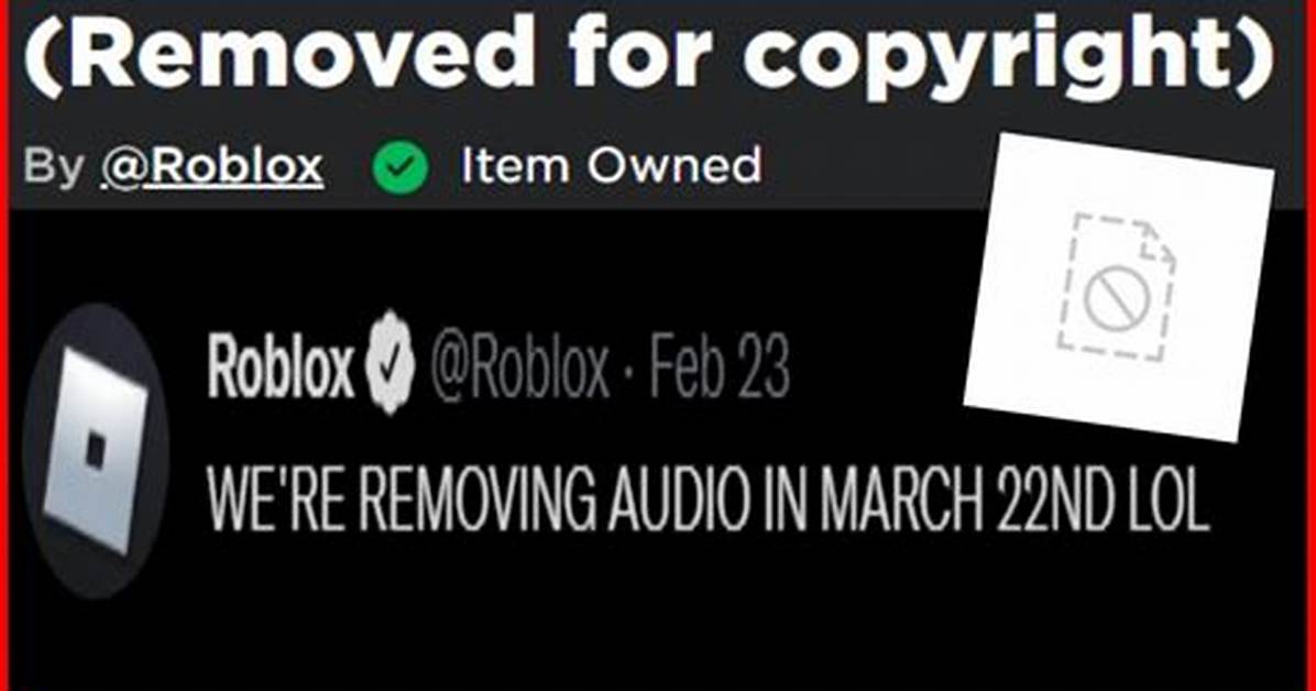'Roblox' Is Removing Audios from Its Services and Fans Are Not Happy with the News