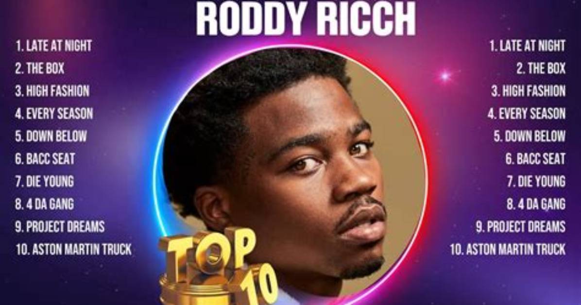 Roddy Ricch's Most Popular Songs