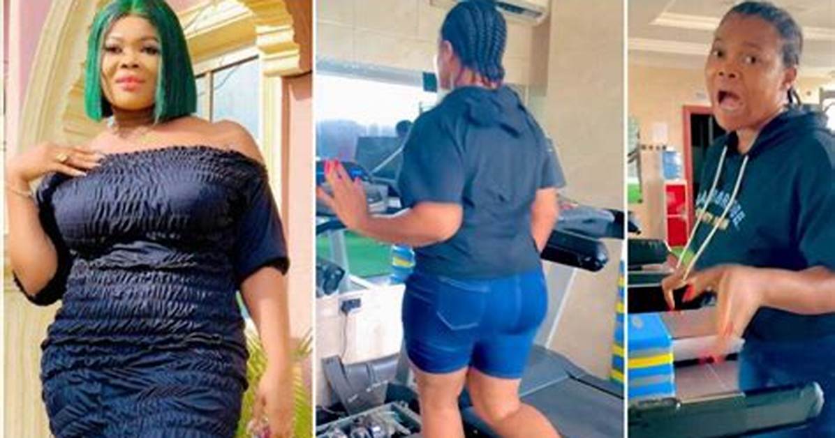 Ruby Orjiakor Comes Under Fire for Working out in Jeans: “Ur Mgbeke Attitude Has Made U Lose Good Movie Roles”